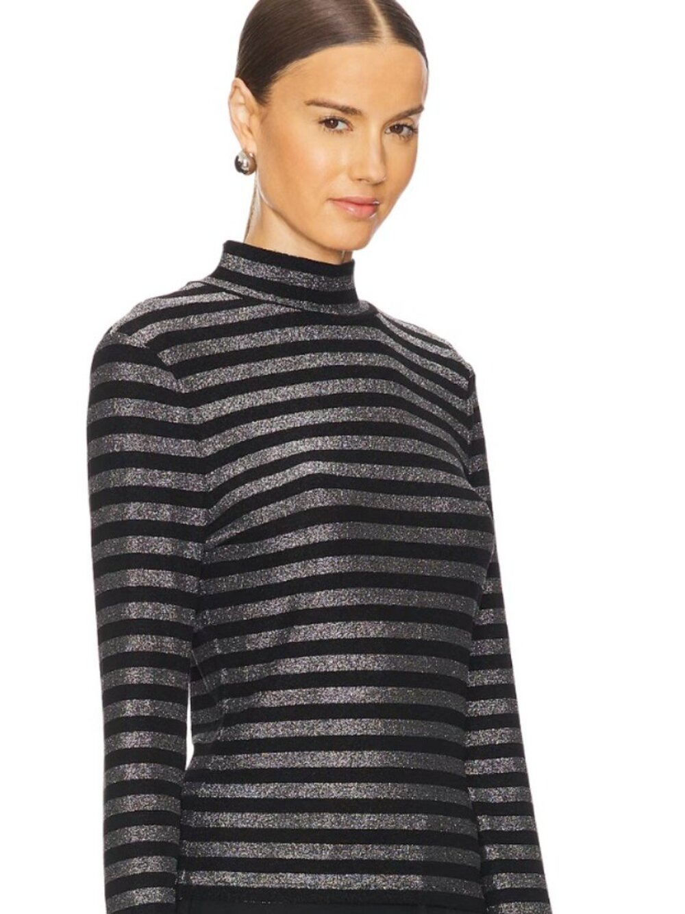 Veronica Beard Nate Mock Turtleneck